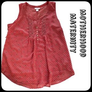MOTHERHOOD MATERNITY Large Sleeveless Blouse